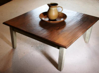 pine coffee table
