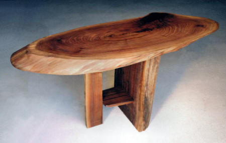 walnut sofa table